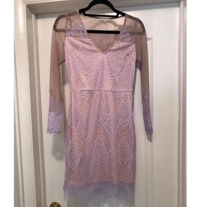 Lavender Lace Dress